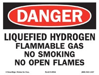 Danger Liquid Hydrogen