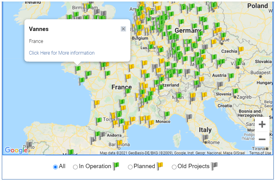 Hydrogen Fueling Station Locations
